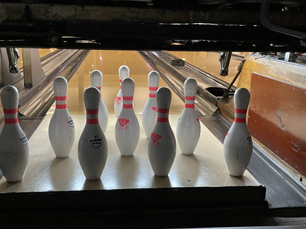 Behind the Scenes: Not a Moment to Spare in our Super Fun, Two-Day Bowling Alley Shoot!